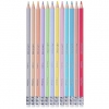 Карандаши цветные пластиковые стираемые 12 цв.Hatber 85924
