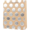Пакет бумажный подарочный 26x32x10 см deVente 9041115 Polka dots