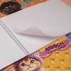 Альбом для рисования на спирали 40 л.A4 Хатбер Мы-котики!