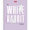 Тетрадь на спирали 48 л.A5 клетка Хатбер Следуй за белым кроликом