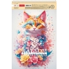 Альбом для рисования на спирали 24 л.A4 Хатбер Spring cat