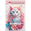 Альбом для рисования на спирали 24 л.A4 Хатбер Spring cat