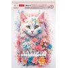 Альбом для рисования на спирали 24 л.A4 Хатбер Spring cat