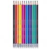 Карандаши цветные пластиковые стираемые 12 цв.Hatber 85923