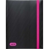 Папка с  20 вкладышами A4 (0,50 мм) deVente 3101022 Monochrome черная/розовая